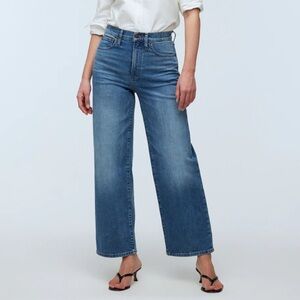 Madewell Slim Wide Leg Crop Jeans 28